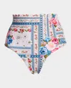 Agua Bendita Alicia Meraki Bikini Bottoms In Multicolor