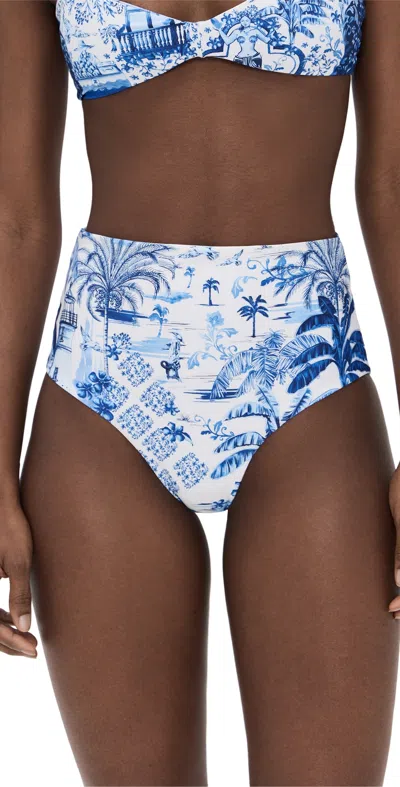 AGUA BENDITA ALICIA TALES BIKINI BOTTOMS MULTICOLOR