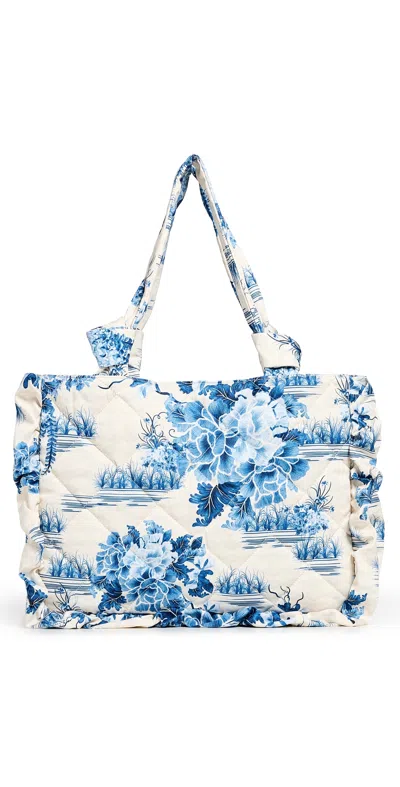 Agua Bendita Ambroise Ivy Quilted Tote Bag Multi