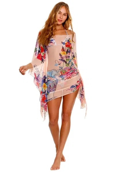 Agua Bendita Angelina Vessel Tunic In Multi