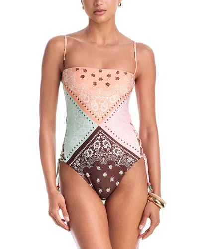 Agua Bendita Aqua X  Mariel One Piece Swimsuit - Exclusive In Multi