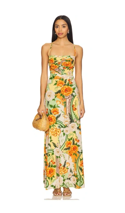 Agua Bendita Arista Ete Dress In Multicolor