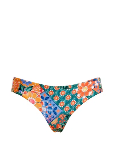 Agua Bendita Audrey Bikini Bottom In Multi