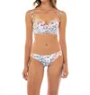 Agua Bendita Audrey Kai Sustainable Bikini Bottom In Blue In Blue