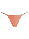 Agua Bendita Beaded-strap Bikini In Pink