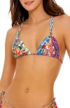 Agua Bendita Caliope Citrus Triangle Bikini Top