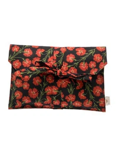 Pre-owned Agua Bendita Canvas Clutch In Multi