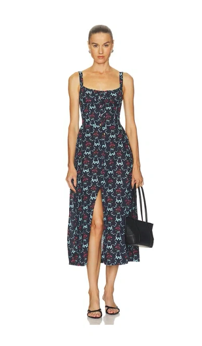 Agua Bendita Carola Cherish Dress In Multi