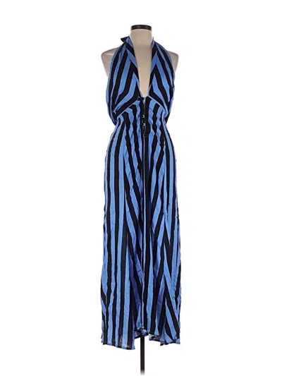 Pre-owned Agua Bendita Casual Dress In Blue