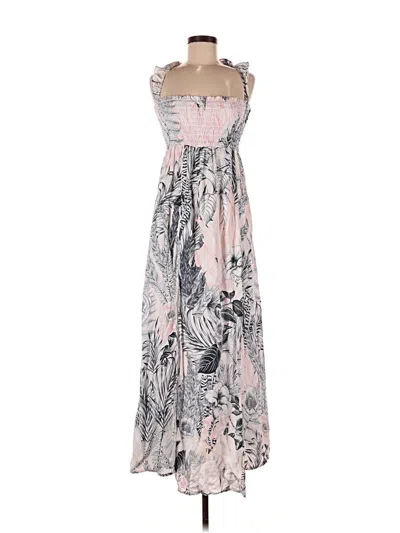 Agua Bendita Casual Dress In Gray
