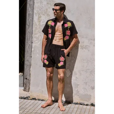 Agua Bendita Cece Men's Shorts In Black