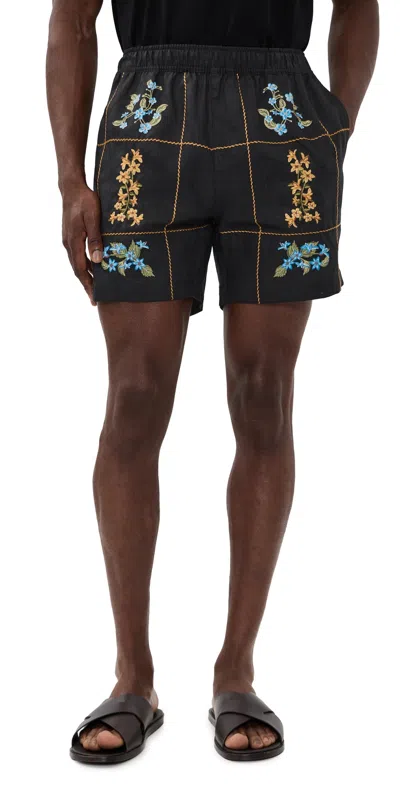 Agua Bendita Cece Shorts 5.5 Multicolor In Blue