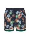 Agua Bendita Cece Zuk Shorts 5 Multicolor In Navy