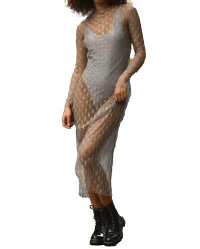 Agua Bendita Cobra Maxi Swimsuit And Coverup Set In Purple