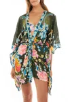 Agua Bendita Cora Dreamin Tunic Cover Up In Multi