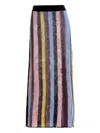Agua Bendita Cyprus Striped Crochet Beach Cover-up In Multi