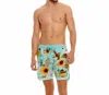 Agua Bendita Dan Trunk Shorts In Sunshower In Blue