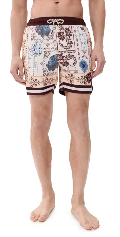 Agua Bendita Dan Swim Trunks In Multi