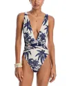 Agua Bendita Ellis Palms One Piece Swimsuit - Exclusive In Multicolor