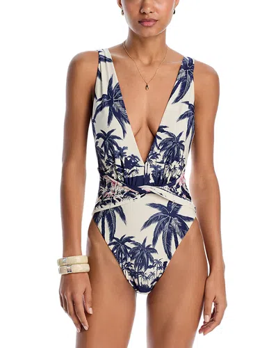 Agua Bendita Ellis Palms One Piece Swimsuit - Exclusive In Multicolor