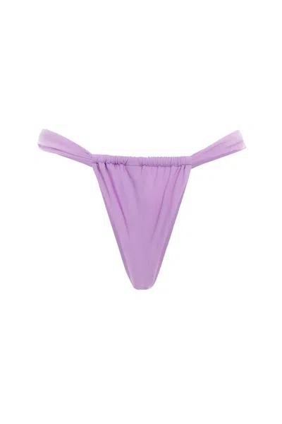 Agua Bendita Elsa Bouk Bikini Bottom Lilac In Purple