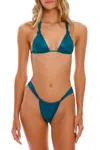 Agua Bendita Elsa Nettuno Bikini Bottom In Blue