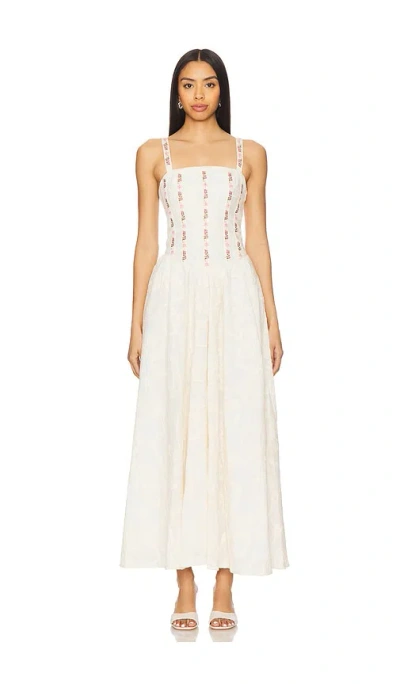 AGUA BENDITA EMERALD MERAKI DRESS