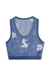 Agua Bendita Emil Kai Top In Blue
