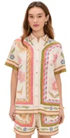 Agua Bendita Fiore Ali Shirt Multicolor In Multi