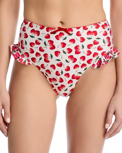 Agua Bendita Florencia Cherish Bikini Bottom In Multi