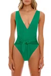 Agua Bendita Florentina Ireland One Piece In Green