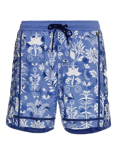 Agua Bendita Fredie Swim Shorts In Blue