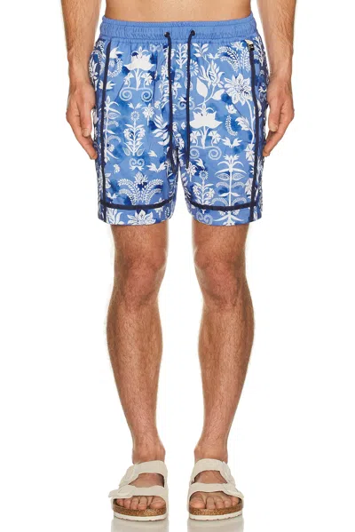 Agua Bendita Fredie Trunks In Blue