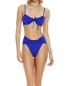 Agua Bendita Freye Underwire Bikini Top In Multi