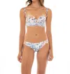 Agua Bendita Audrey Kai Sustainable Bikini Bottom In Blue In Blue