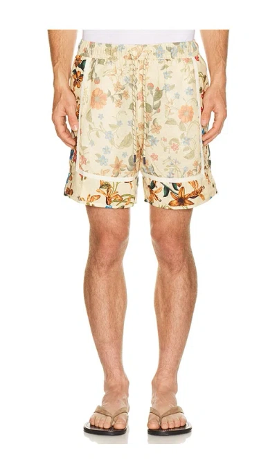 Agua Bendita Georgie Shorts In Neutral