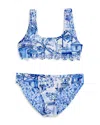 Agua Bendita Girls' Dolce Tales Two Piece Swimsuit - Little Kid, Big Kid In Multi
