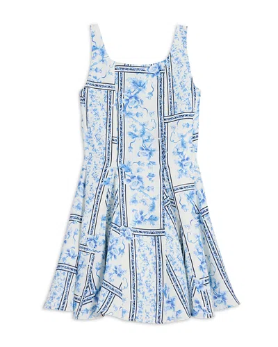 Agua Bendita Girls' Nicolle Dress, Little Kid, Big Kid - Exclusive In Blue