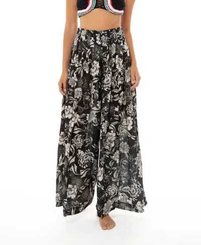 Agua Bendita Hanne Wide Leg Pants In Wats In Multi