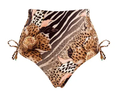 Agua Bendita Hope Jambo Bikini Bottom In Brown