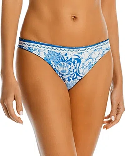 Agua Bendita Ilu Wats Bikini Bottom In Blue