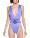 Agua Bendita Ina Tile One-piece In Blue