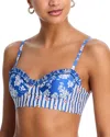 Agua Bendita Inca Palacio Underwire Bikini Top In Multi
