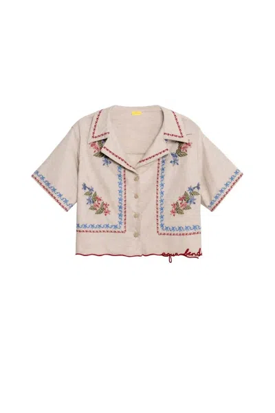 Agua Bendita Itsy Blush Shirt In Pink