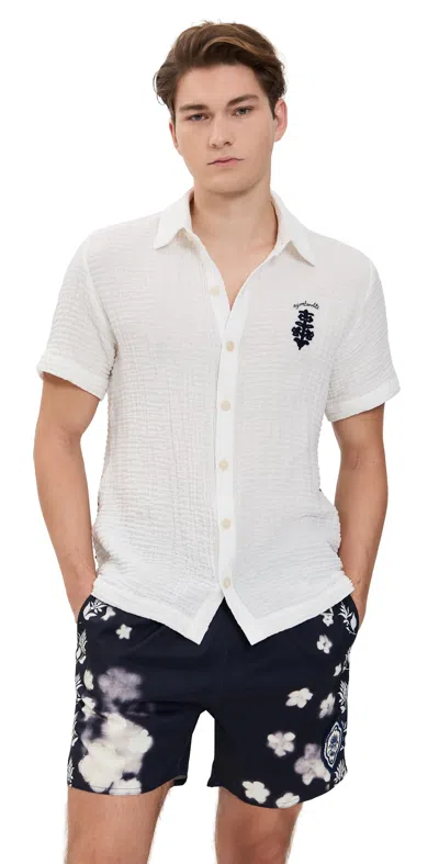 Agua Bendita Jack Embroidered Shirt Multicolor