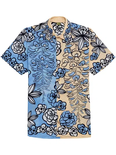 Agua Bendita Jack Shirt In Blue