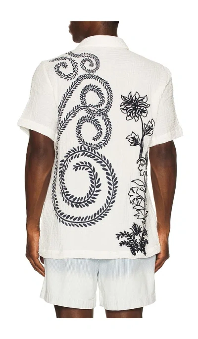 Agua Bendita Jack Shirt In White
