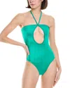 Agua Bendita Jamie Embellished One-piece In Green