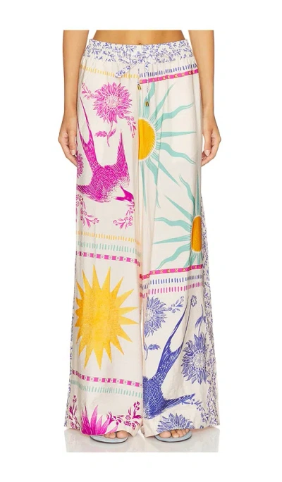 Agua Bendita Janis Alina Pants In Multi
