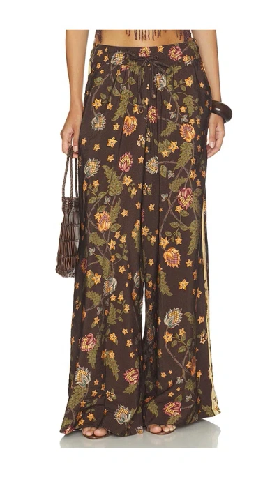 Agua Bendita Janis Pants In Brown